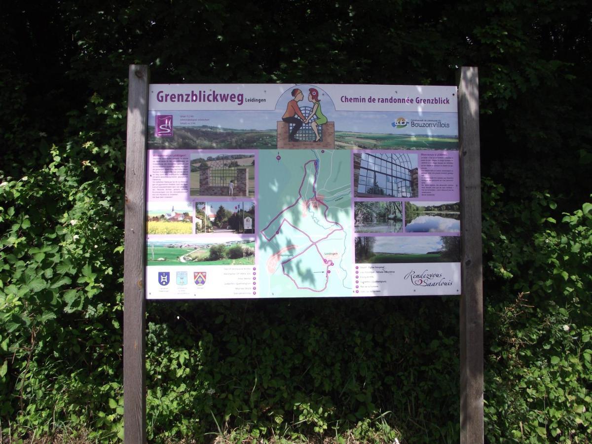 Gite "Vue Sur La Frontiere" Heining-les-Bouzonville Exteriör bild